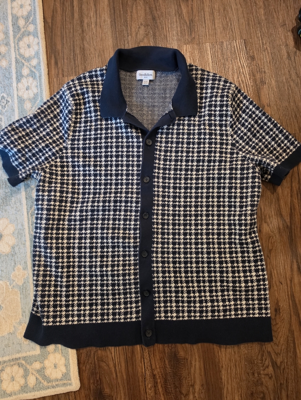Goodfellow Mens Button Down Sweater